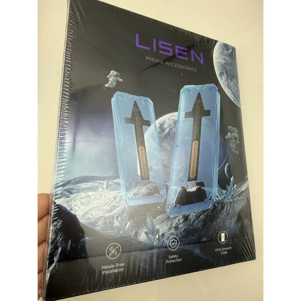 LISEN Screen Protector 9H+ Hardness Glass For iPhone 16/15 Pro & iPhone 14 Pro..